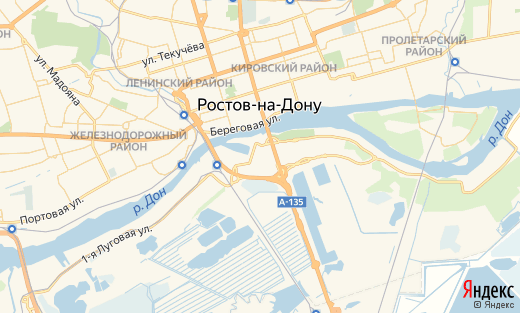 фото карта ростова