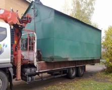 фото перевозка гаражей манипулятором