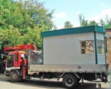 фото перевозка ларьков манипулятором