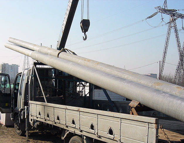 фото услуга перевозки труб
