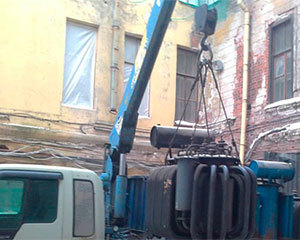 фото услуга перевозки трансформатора